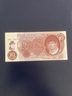 Novelty 10 Shilling Banknote Bank Of Easy Cheam M38662210 (41)