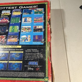 Sega Genesis Model 2 Console w/ Lion King Box, Controller, Cords, System Manual