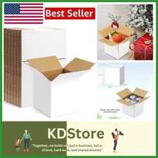 10-Pack Small 6x6x6 Shipping Boxes — Durable & Recyclable Packaging for Small...