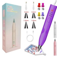 Cordless Electric Diamond Painting Pen Kit Adjustable Vacuum Drill Pick Up Tool