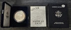 AMERICAN EAGLE ONE OUNCE PROOF SILVER BULLION COIN 1994-P BRAND NEW BOX CASE COA
