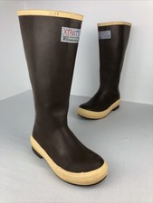 Xtratuf Legacy 15" Fishing Boots Brown Waterproof Rubber Men’s Size 5 Neoprene