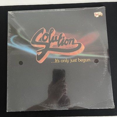 Sealed Solution - ...It's Only Just Begun... Mint M/NM Vinyl LP Record 