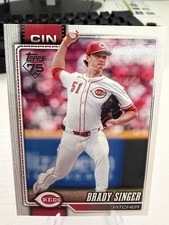 Brady Singer 2026 Topps Series 1 #282 Reds Baseball Card