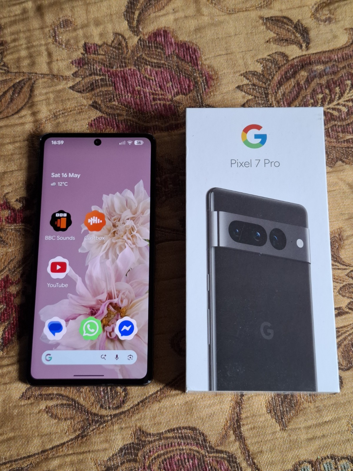 Google Pixel 7 Pro - 128GB -  FULLY WORKING BUT PLEASE READ DESCRIPTION