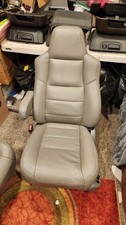 Ford Excursion Full Seat Set Seats 3 Rows Gray Leather 8 Passenger 2000-2005