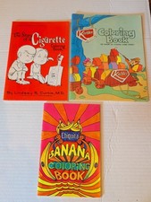 Three Vintage 1969-1971 Children's Activity/Coloring Books Unused Condition