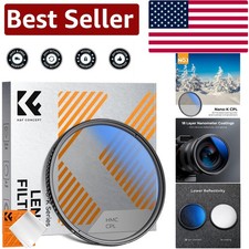 Professional 52mm Circular Polarization Filter - Compact, Effective, Essential