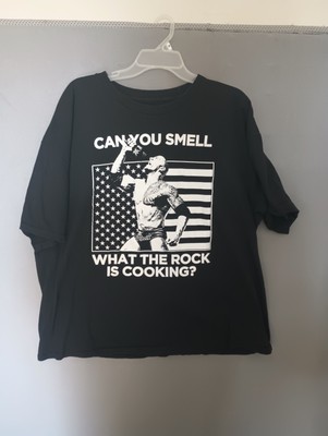 WWE Rock T-Shirt 2XL Black 2015