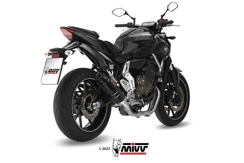 Ligne complète MIVV GP pour moto sportive échappement inox