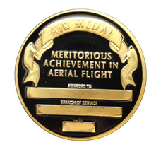 USA Air Medal & Purple Heart commemorative coin.