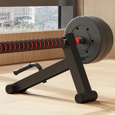Deadlift Barbell Jack with Non-Slip Handle for Loading, Unloading Barbell Plates