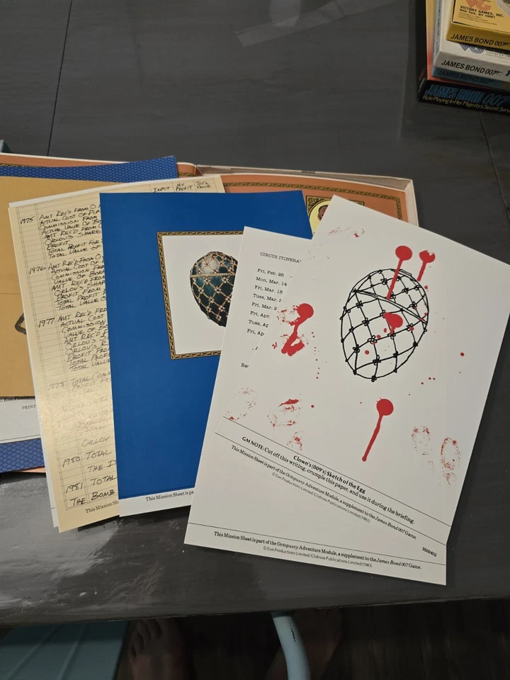 Джеймс Бонд 007 RPG - осьминог модуль - победы игры - полный  - Изображение 4 из 4