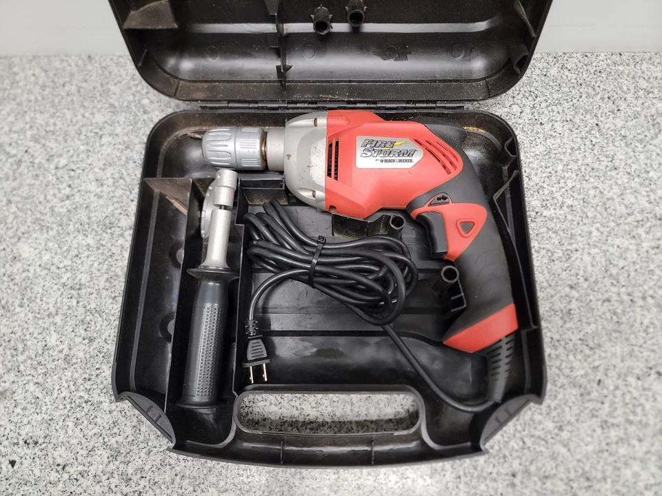 BLACK & DECKER FS6000HD Fire Storm 1/2" 6A 120V Corded Drill  - Image 2 of 4