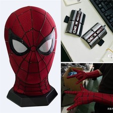 Spider-Man 4 Nuevo Día Cosplay Máscara 3D Guante Web Tirador Disfraz Accesorios