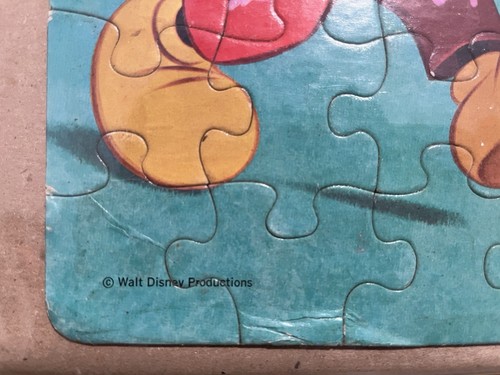 Framed 1980’s Whitman/Disney Happy Birthday Mickey Mouse 100 piece puzzle. - Picture 2 of 3