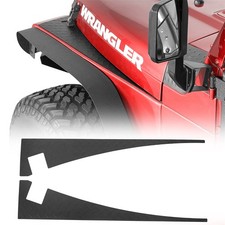 Full Top Fender Protection Covers Diamond Plate For Jeep Wrangler Tj 1997-2006