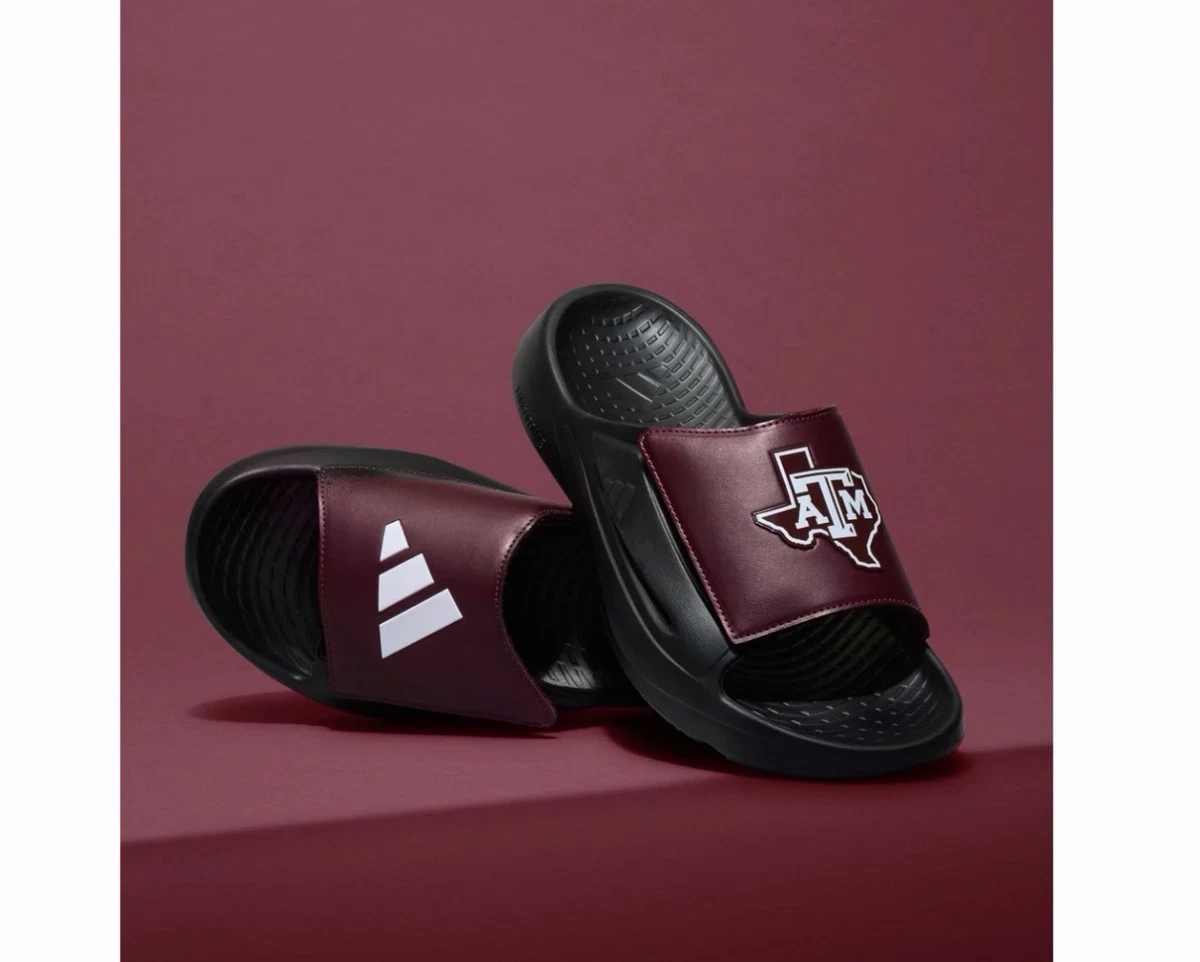 NWT Adidas Gig EmTexas A&m Aggies Lightblaze Slide Maroon/Black Men 11 Rare Find Aggies Adidas Coaches Maroon Baseball Jacket – Aggieland  main image 2