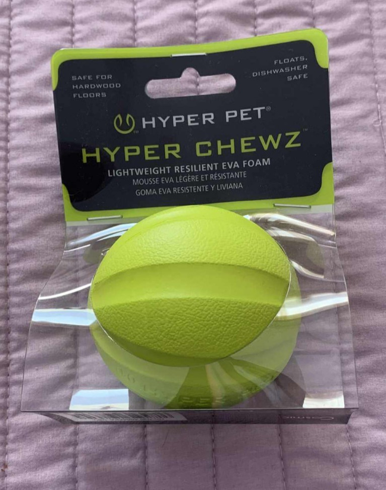 Hyper Pet Hyper Chewz Ball Dog Toy - New