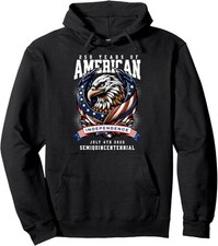 America 250th Anniversary Celebration 250 Years Unisex Hooded Sweatshirt