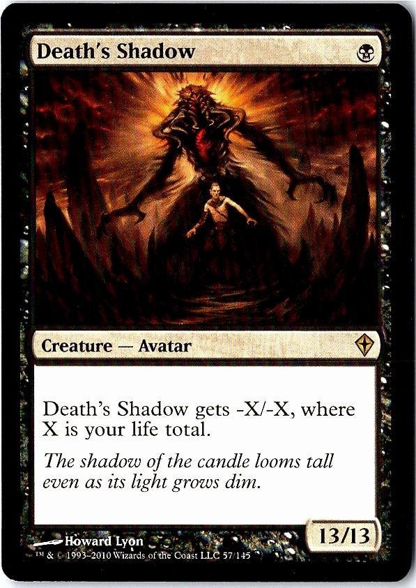Death's Shadow 57 Worldwake Magic: The Gathering