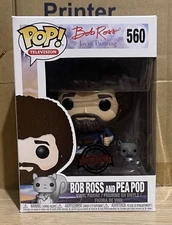 Bob Ross And Pea Pod - Funko Pop Vinyl Special Edition #560