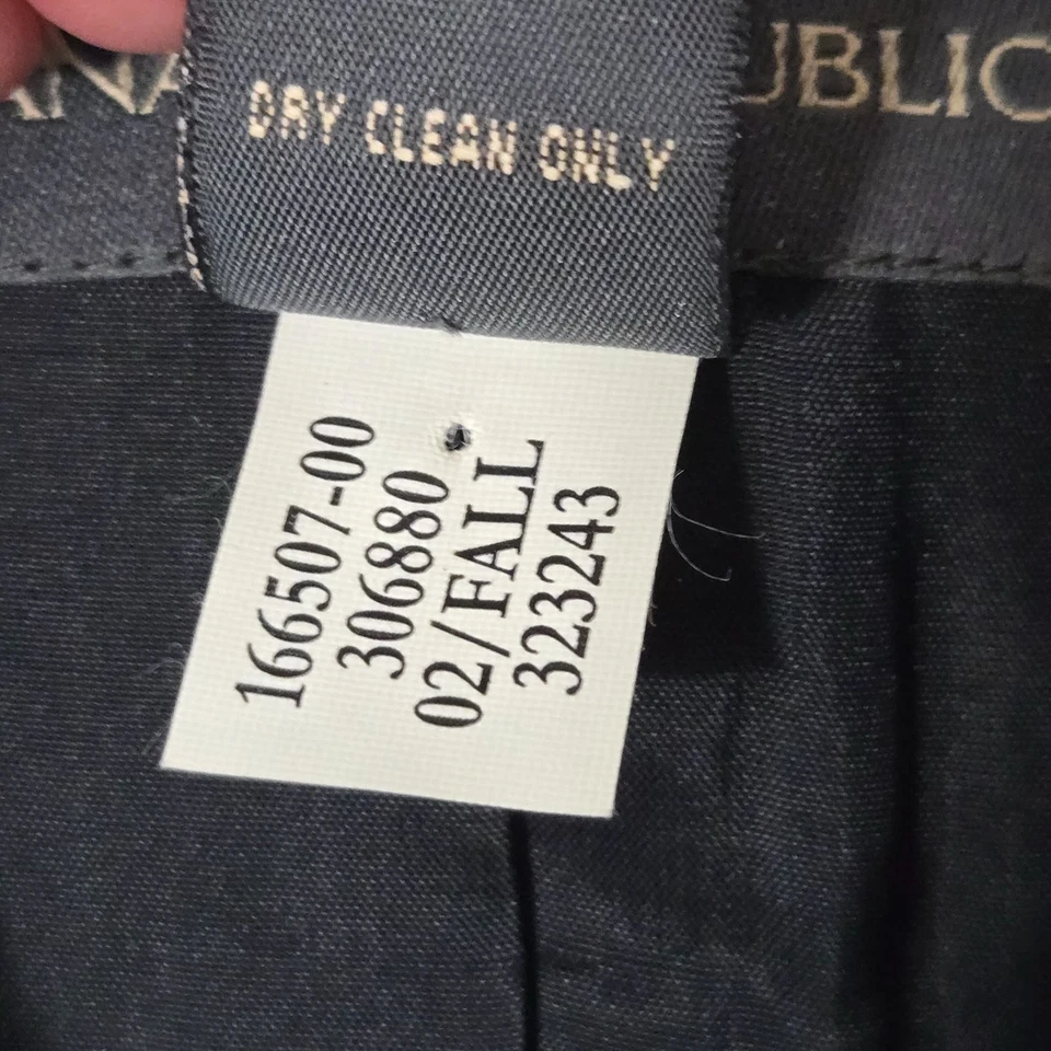 Casaco esportivo Banana Republic feminino tamanho 4 preto veludo clássico blazer - Imagem 4 de 4