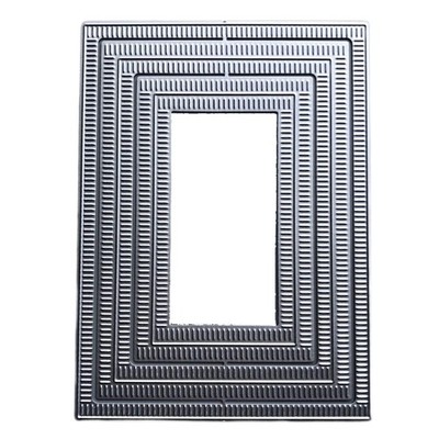 Rahmen Stanze für Kartenherstellung Bordüre Metall Stanze Kartenherstellung Stanzformen H9J9