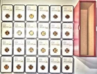 Lincoln Wheat Cents 24-Coin Set - NGC Certified - 1955 to 1957 - All MS 64 RD