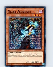 Yu-Gi-Oh TCG Night Assailant OP19-EN016 Unlimited Regular Common Card LP-NM