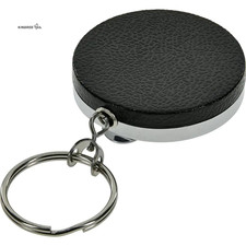 Retractable Key Chain - with 24-Inch Pull Chain, Heavy-Duty Belt Clip Key Ring H