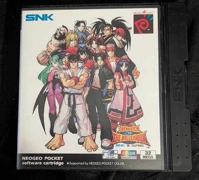 Neo Geo Pocket Color SNK vs. Capcom: The Match of the Millennium Box + Game