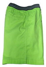 WONDER NATION Husky Boys Shorts SIZE L 10-12 Green Cotton Polyester Spandex