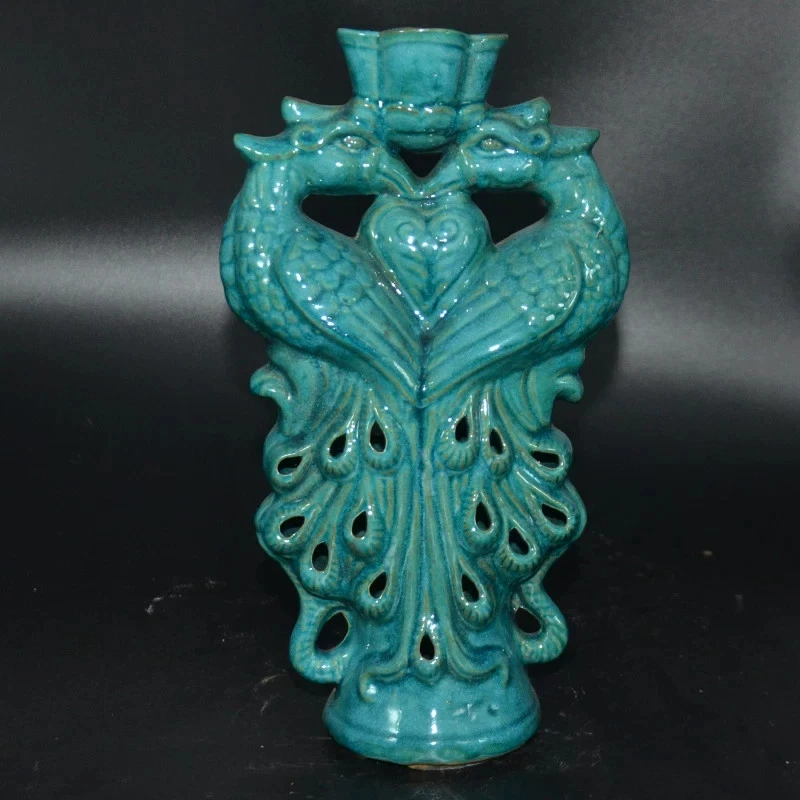 孔雀花瓶中国古董花瓶| eBay