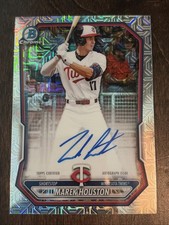 2026 Bowman Chrome Mojo Refractor Marek Houston Auto #BMA-MH Twins