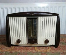G.E.C BC3248L Bakelite Radio 3 Band 5 Valve Table Top Set c.1954, Beautiful!