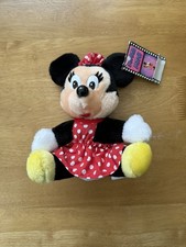Vintage Minnie Mouse Plush 90s Disneyland Walt Disney World Park Tag