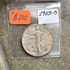 1923-S Liberty Walking Half Dollar 50C San Francisco Circulated Uncertified