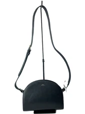 A.P.C. Shoulder Bag, Cowhide Leather, Black, Solid Color, 25085-1-02100