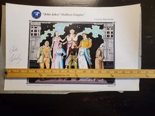 Tekno Comix Poster "John Jakes' Mullkon Empire" Signed by Kate Worely