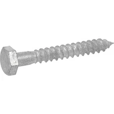The Hillman Group 812107 Hot Dipped Galavanized Hex Lag Screw, 1/2 x 7-Inch,