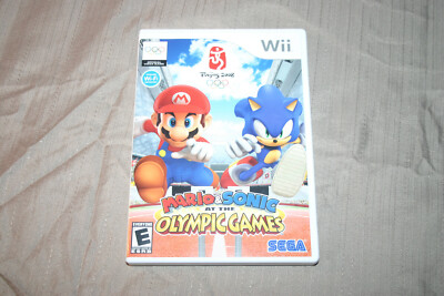 Nintendo Wii Mario And Sonic at The Beijing Olympics 2008 -- Complete
