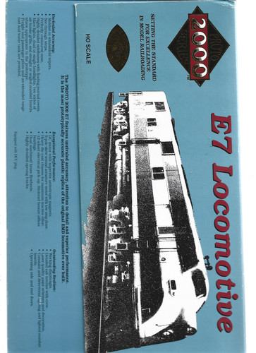 PROTO 2000 -HO- PENNSYLVANIA E7 LOK #21116 | Zustand: New: Other (See Details)