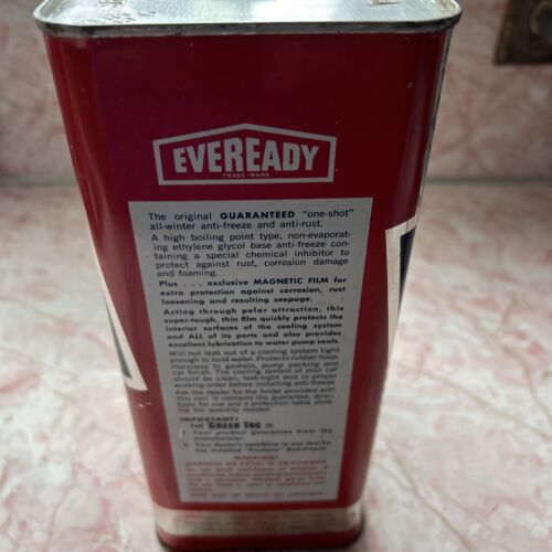 DE COLECCIÓN EVEREADY PRESTONE ANTICONGELANTE 1 GALÓN EE. UU. UNOPEN / COMPLETO - Imagen 2 de 12