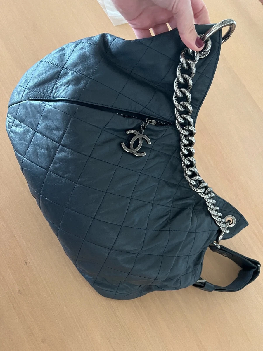 Chanel Quilted Coco Pleats Messenger Bag