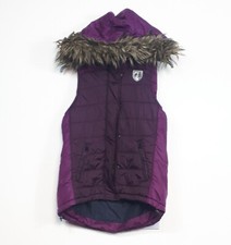 American Eagle Outfitters Purple Vintage Padded Gilet Bodywarmer Jacket Uk Small