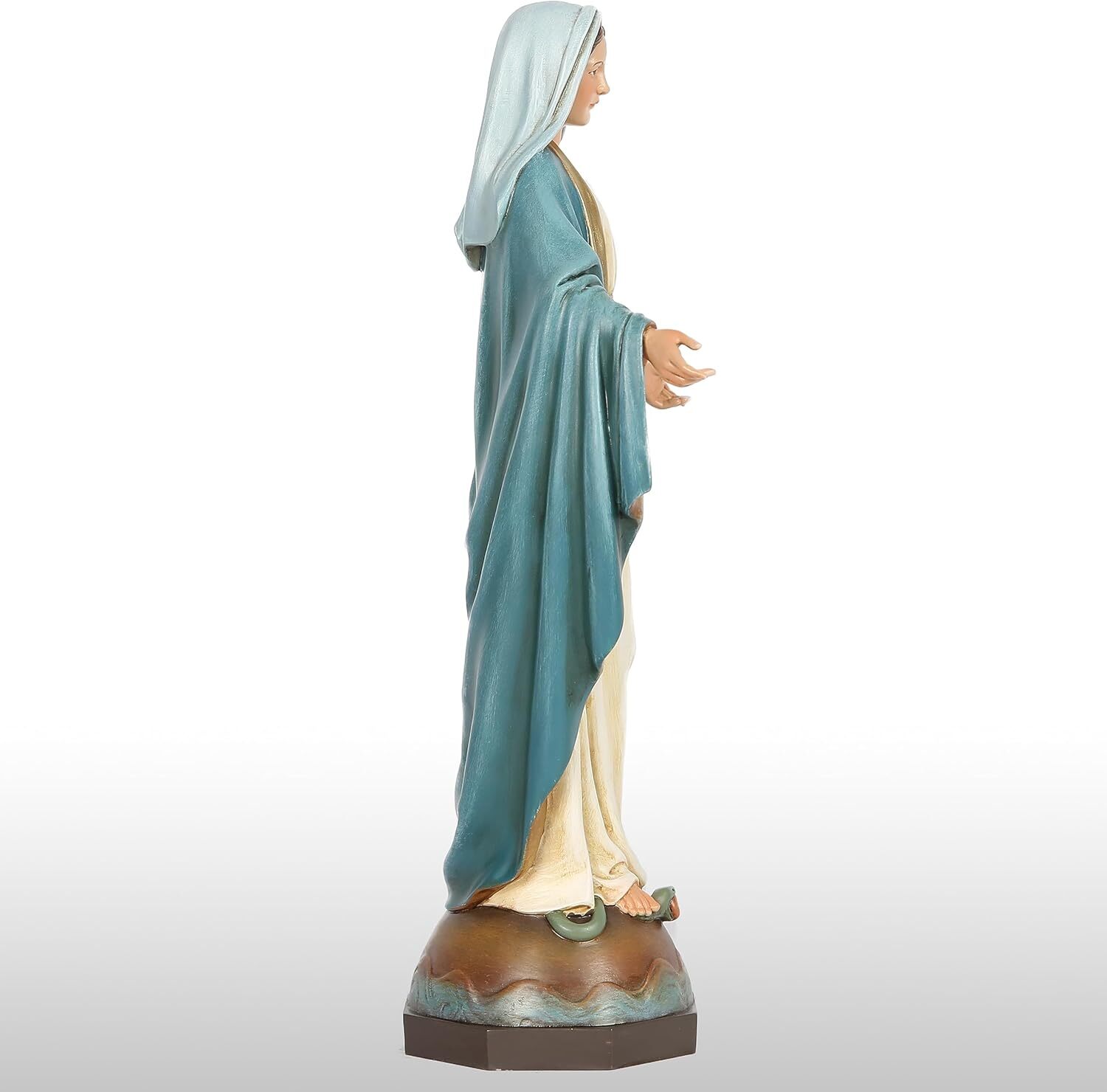 BC Catholic Our Lady of Grace Statue, Virgin Mary 10.8 inches H ...