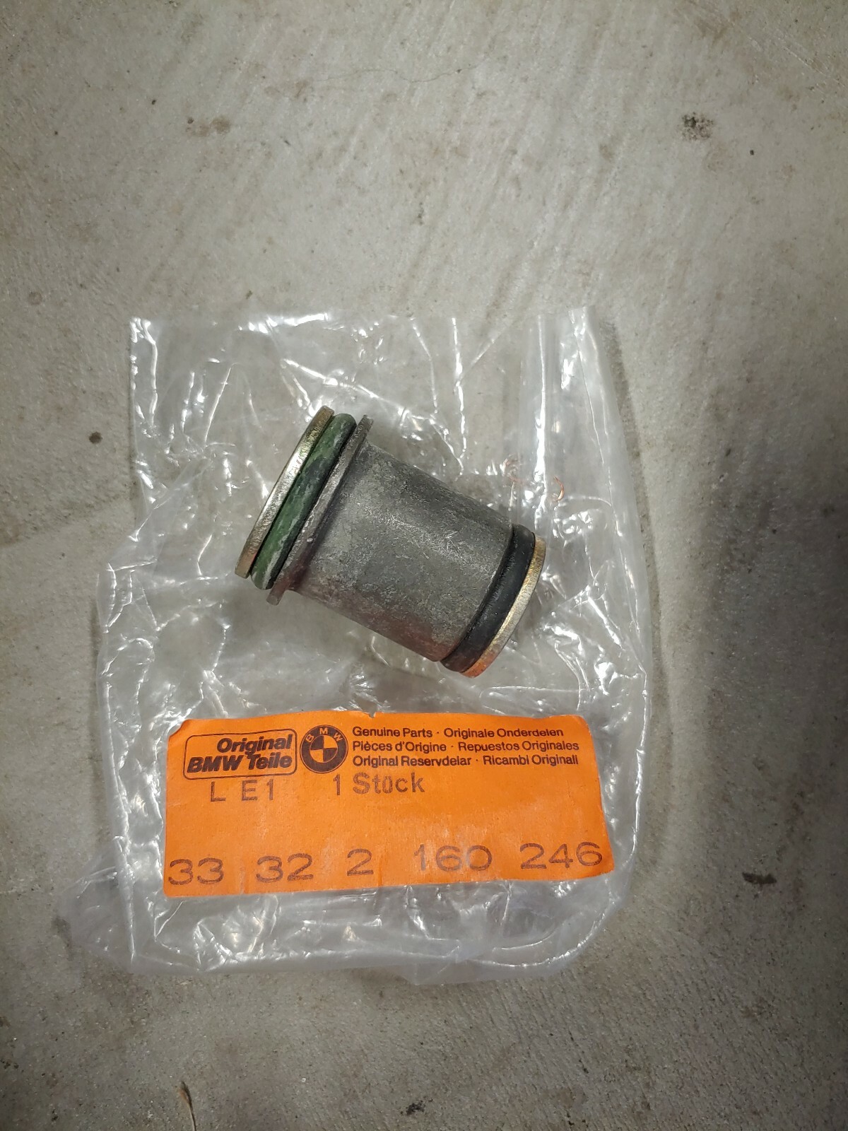 BMW M1 Outer lower rear control arm suspension bushings Part# 33322160246. NOS.