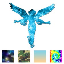 Angel Fairy - Vinyl Decal Sticker - Multiple Patterns  Sizes - ebn52
