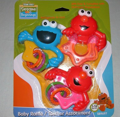 elmo teether